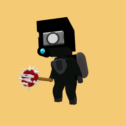 spiky plunger camera man