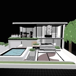 A modern house