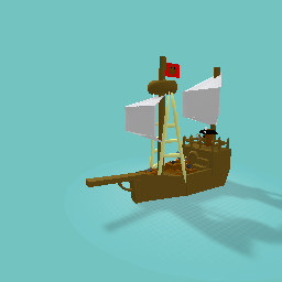 Bean Pirate Ship
