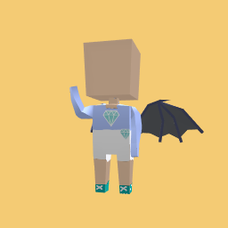 cute (moving wings) girl