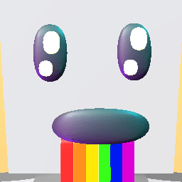 Rainbow mouth