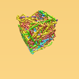 strange rainbow hedge