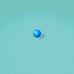 just a blue ball