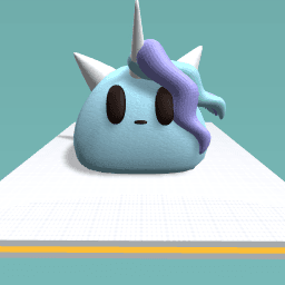 Blue Unicorn Blob