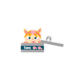 Cat in a tuna can