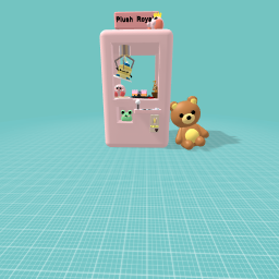 Plush royale claw machine