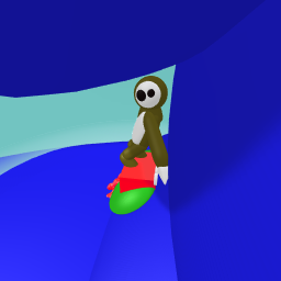 surfer sloth