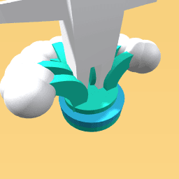 Big fluffy water waves base