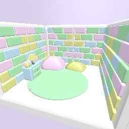 Pastel relaxing area! uwu