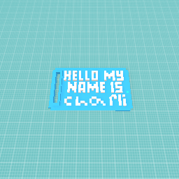 Hello my name charli