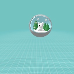 Polar bear globe