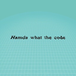 Hamda what the code
