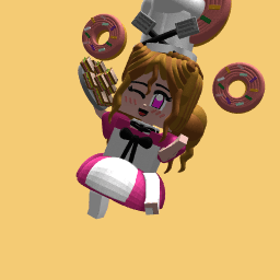 Maid Falls And Drops Food