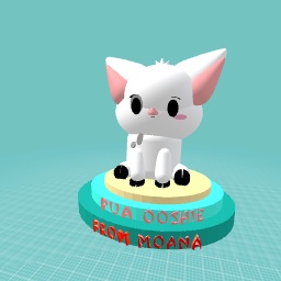 Pua Ooshie Chess Piece.