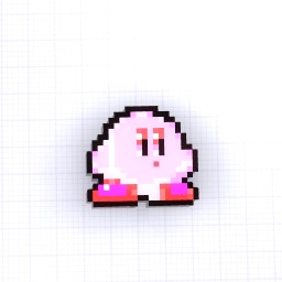 Kirby pixelart