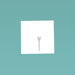 A very sad looking fork