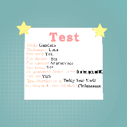 My Test!