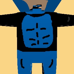 Invincble blue suit