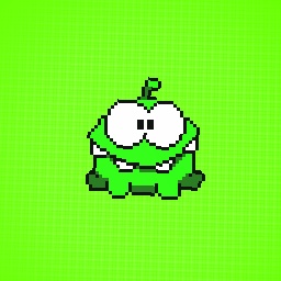 Om nom from cut the rope
