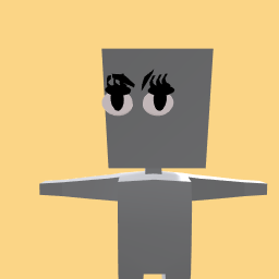 Angry and rebelious eyes, with black eye shadow