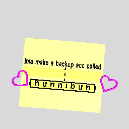 Backup! :3