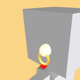 Ear with hoop earrings