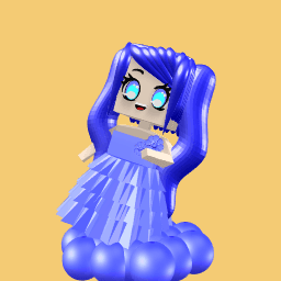 Blue girl#9