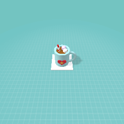 hot chocolate in a mug