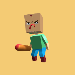 Baldi the red in his ruler is blood