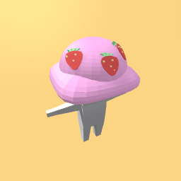 Cute strawberry bucket hat