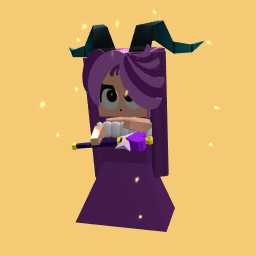 purple iris costume