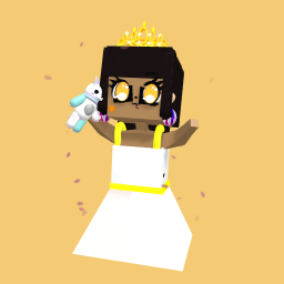 cute white and golden girl