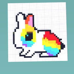 Rainbow rabbit