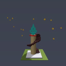 Makers empire tower at night