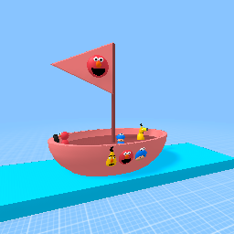 Sesame street boat