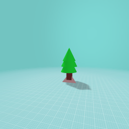 Tree on a small mountain