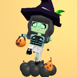 Witch costume for halloween