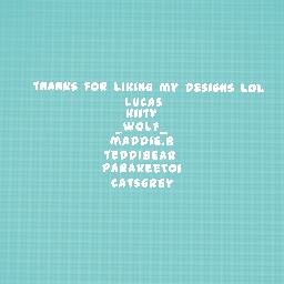 thanks for liking my designss