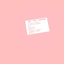 Fav songs