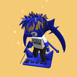 blue and yellow skin