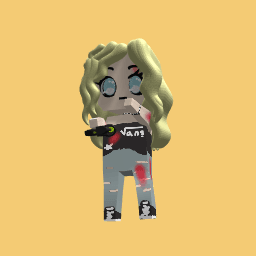 A girl who got and a fite and it did’t hert her
