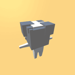Silver cube from Mario hat