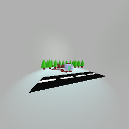 me going to my house in the forest!