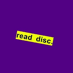 read disc