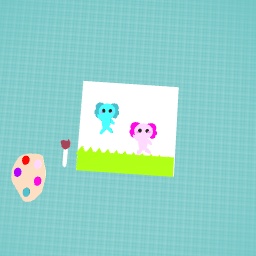 A cute axolotl drawing