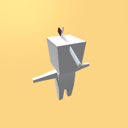 Sword in head from among us