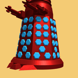Red Dalek Exterminator Custom (Original)