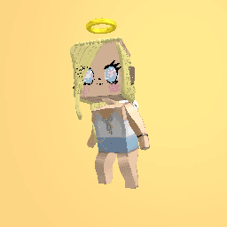 Angel girl look