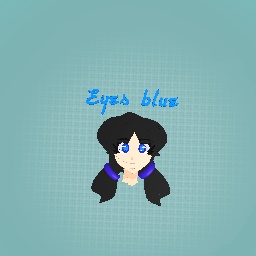Eyes blue