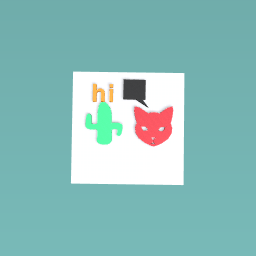 cat and cactus